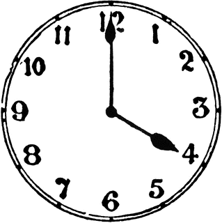 Graphic Image of a Clock